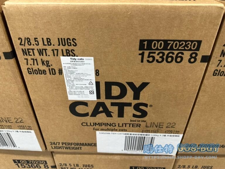 TIDY CATS CAT LITTER 超輕量凝結罐裝貓砂 3.86公斤X2罐#215777