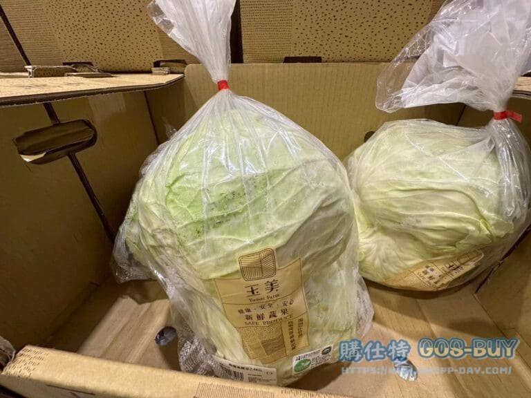 有機高麗菜 ORGANIC CABBAGE 2.4公斤/2入#472457