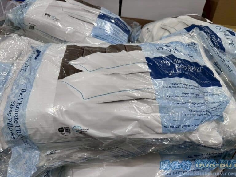 DOWNLITE FREEZE PILLOW 2PK 涼感舒眠枕2入組 尺寸：51X71公分#688672