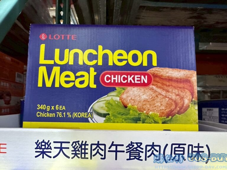 LOTTE CHICKEN LUNCHEON M. 樂天雞肉午餐肉(原味)340公克X6罐#155484